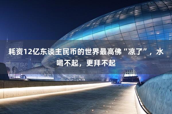 耗资12亿东谈主民币的世界最高佛“凉了”，水喝不起，更拜不起