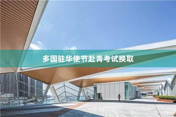 多国驻华使节赴青考试换取